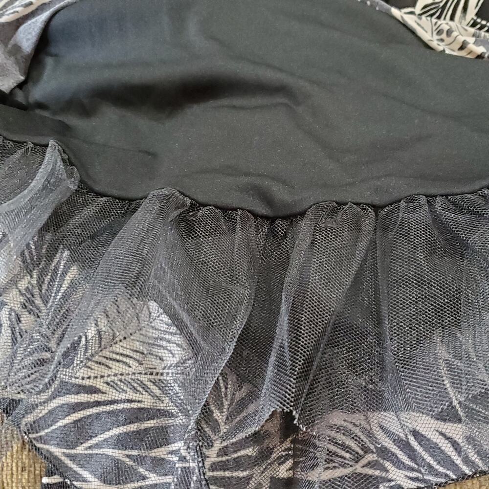 Jodi Kristopher Black & Cream Halter Dress S NWT - Picture 9 of 9